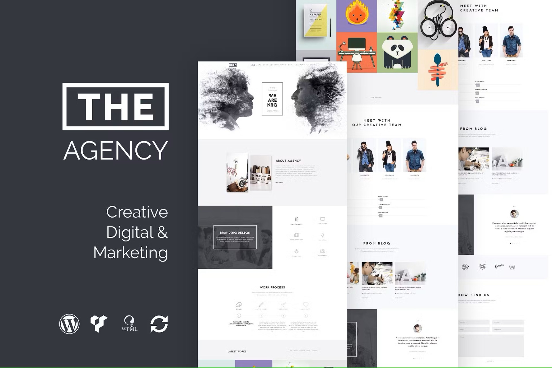 The Agency — NRG — Creative Agency website