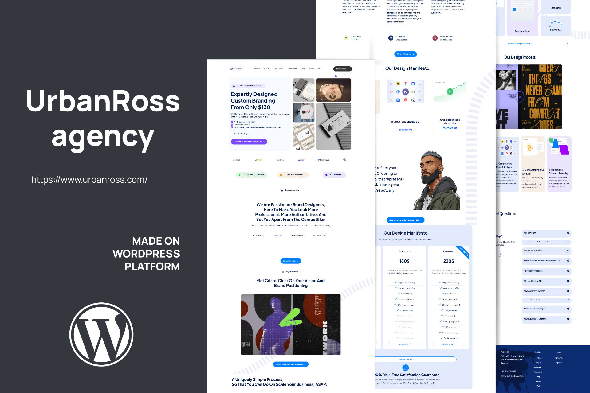 UrbanRoss Agency — Branding Agency website